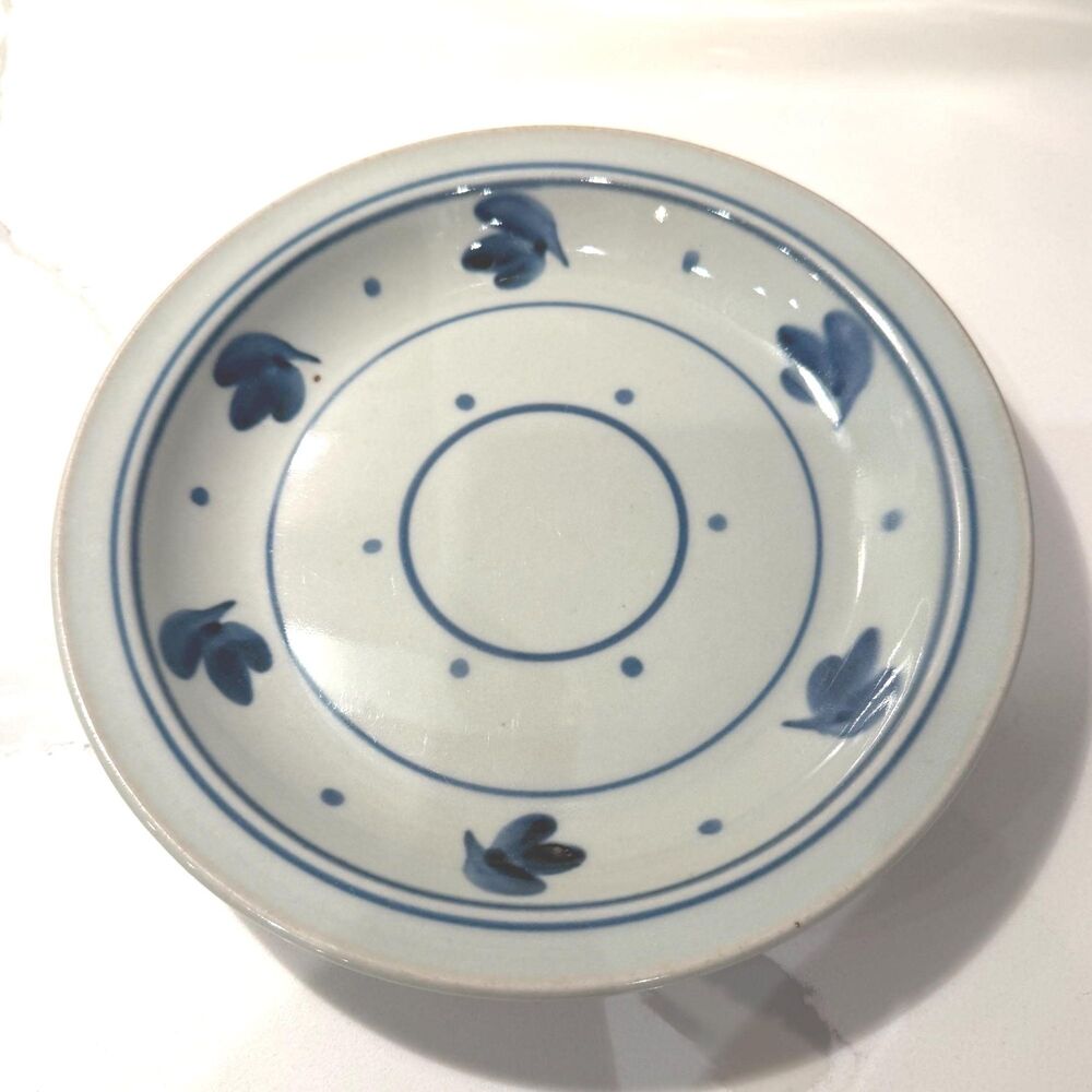 Vintage Iron Mountain Stoneware Marthas Flowers Salad Plate – 8" Nancy Patterson